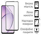 Чохол-накладка Dengos для Oppo A3 Purple (DG-KM-113) + захисне скло, силіконовий, фіолетовий, фото 3