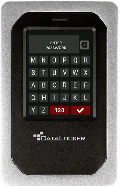 DataLocker DL4 FE zewnętrzny Диск twarde 500 GB Aluminium, Czarny, фото 1
