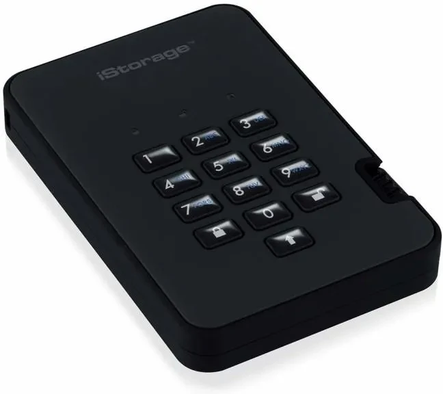 IStorage diskAshur2 2TB 2,5" czarny (IS-DA2-256-2000-B), фото 1