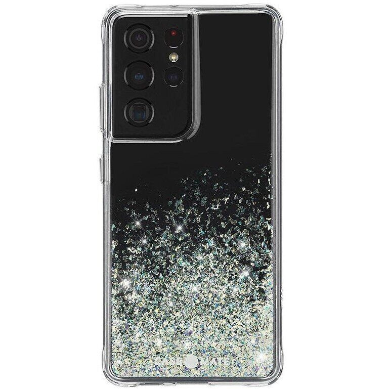 Чохол-накладка Case-Mate Twinkle Ombre для Samsung Galaxy S21 Ultra SM-G998 Stardust, антимікробний, ударостійкий, фото 1