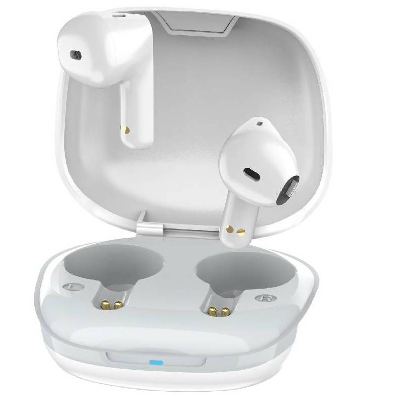 Bluetooth-гарнітура SkyDolphin TWS SL23 White (SDBTE-000181), бездротове підключення, акумулятор, Bluetooth 5.0, фото 1