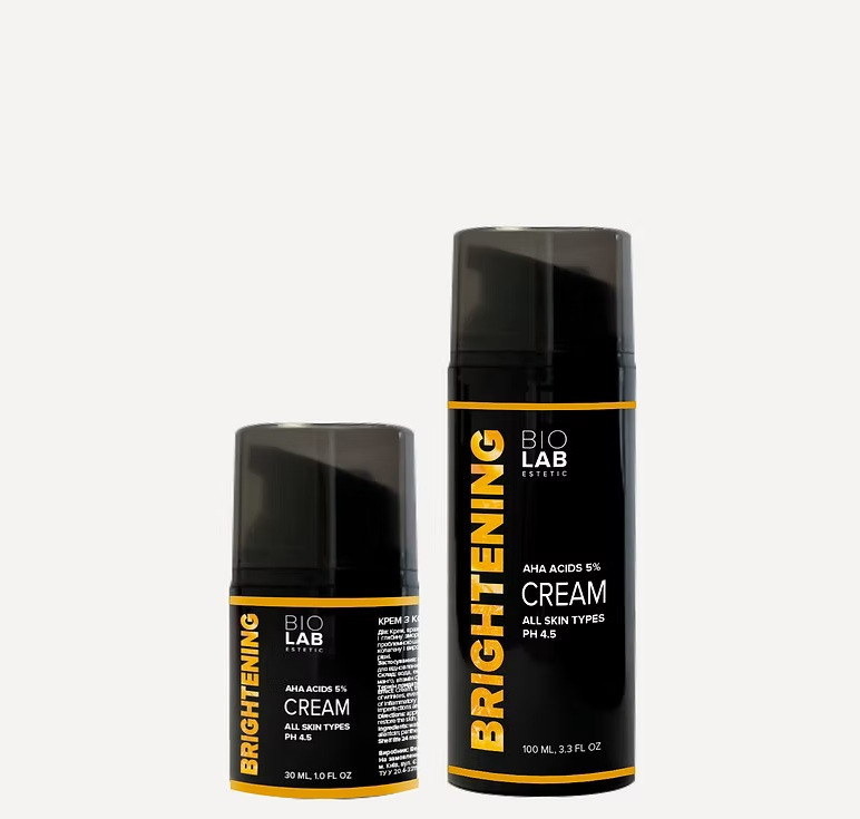 Крем з комплексом АХА кислот 5% AXA Acids 5% Cream BIOLAB Estetic, 100 мл