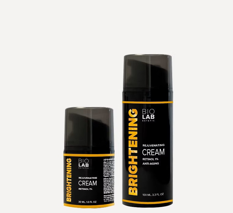 Нічний крем з ретинолом та вітаміном С Rejuvenating Retinol 1% Cream BIOLAB Estetic, 100 мл