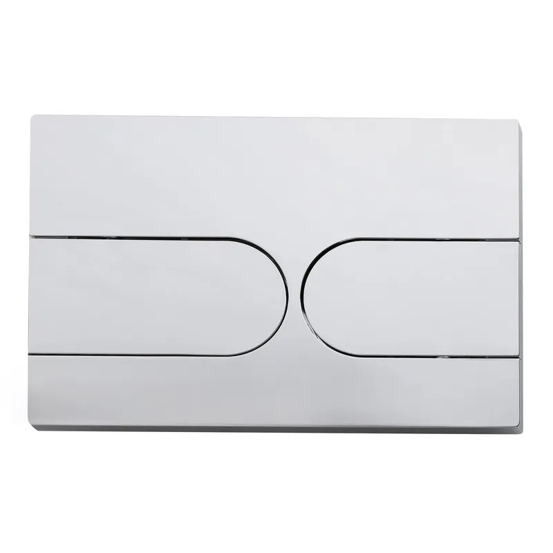 Кнопка зливу для інсталяції KOER подвійна глянцева хром 236125 KR5323, фото 1