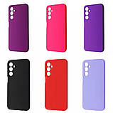 Чохол-накладка Wave Full Silicone Cover для Samsung Galaxy A25 SM-A256 Black, soft-touch, мікрофібра, фото 2