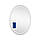 Дзеркало Qtap Mideya (DC-F801) 600х800 з LED-підсвіткою Touch, з антизапотіванням, з годинником, димером, рег., фото 3