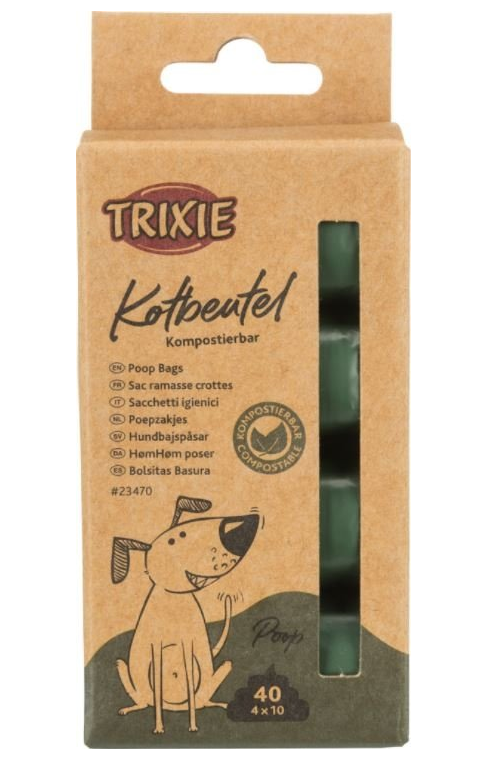 

Trixie TX-23470 сменные биоразлагаемые пакеты для фекалий (40шт)