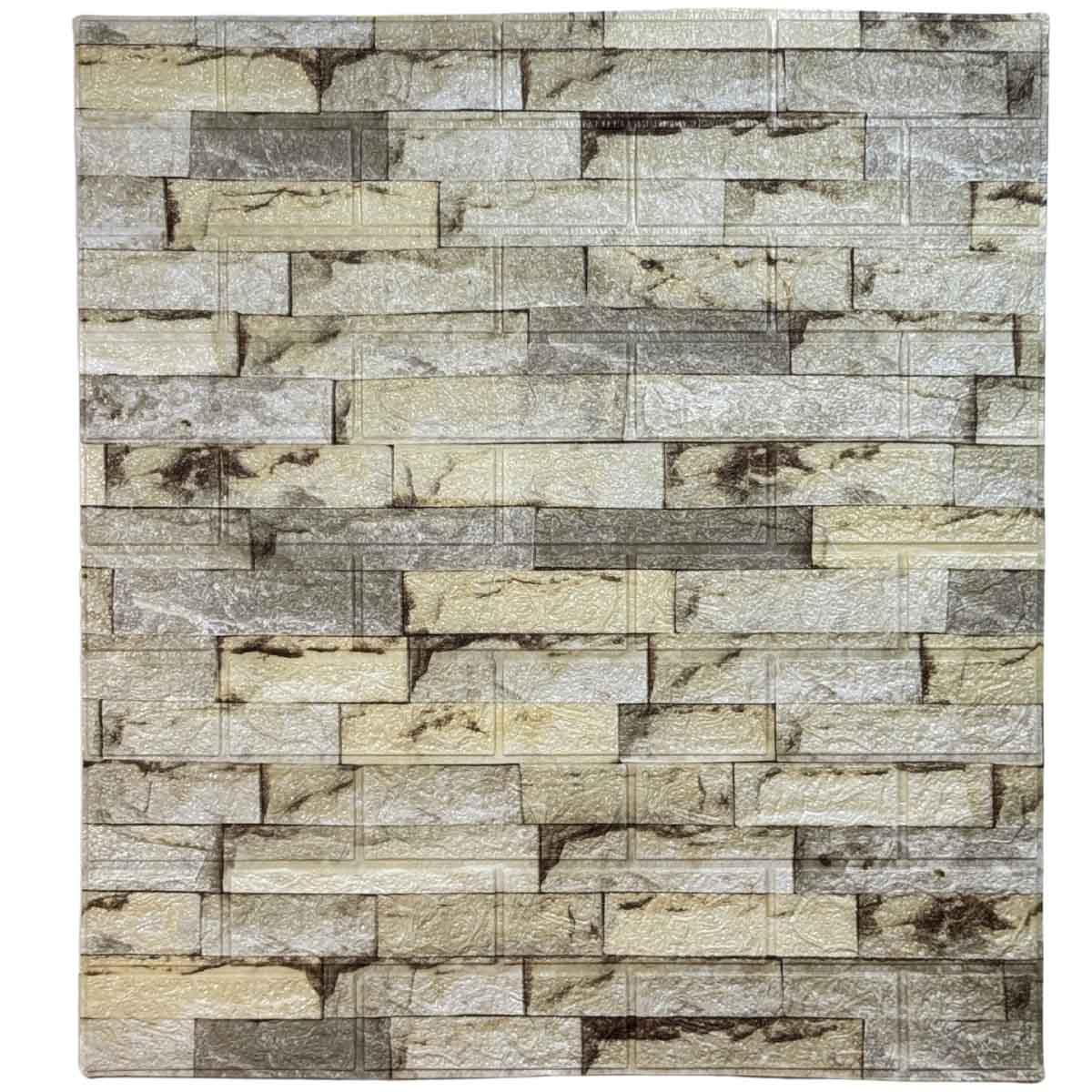 Самоклеюча декоративна 3D панель Рим 700x770x3 мм