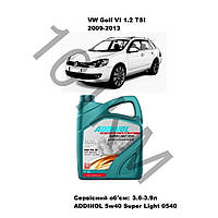 Комплект оливи в двигун VW Golf VI 1.2 TSI (2009-2013) Addinol