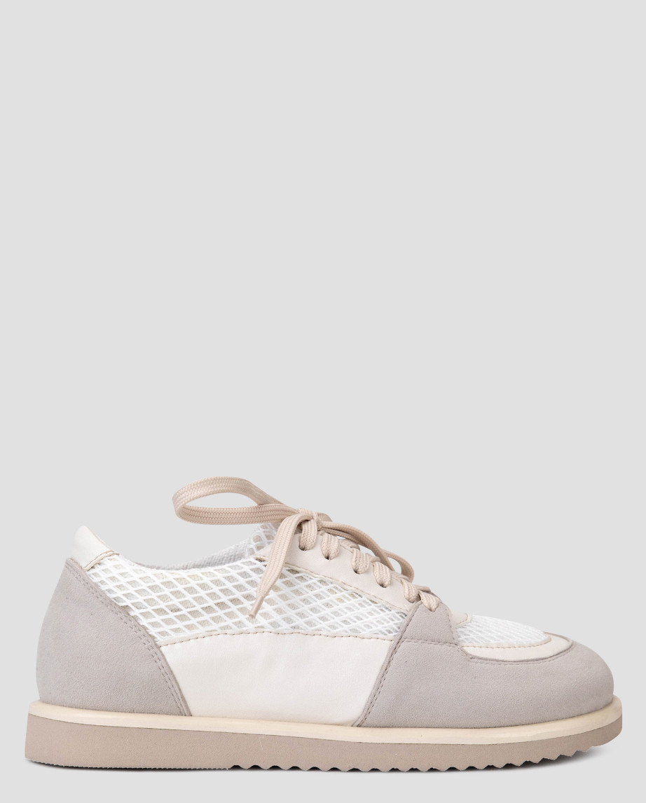 Кеди низькі жіночі літні сірі сітка Україна Lioneli — розмір 37 (23,8 см) (модель: LiL79-244-00KZGrey), фото 1