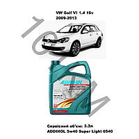 Комплект оливи в двигун VW Golf VI 1.4 16V (2009-2013) Addinol