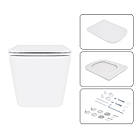 Комплект інсталяції Q-TAP Nest&Crow с унітазом Q-TAP кнопка біла 253362 QT05335172W48181, фото 6