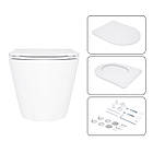 Комплект інсталяції Q-TAP Nest&Swan с унітазом Q-TAP кнопка біла 253363 QT16335180W48182, фото 6