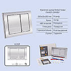 Комплект інсталяції Q-TAP Nest&Swan с унітазом Q-TAP кнопка хром 253366 QT16335180W48188, фото 4