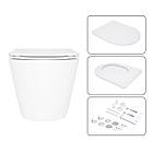 Комплект інсталяції Q-TAP Nest&Swan с унітазом Q-TAP кнопка хром 253366 QT16335180W48188, фото 6