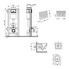 Комплект інсталяції Q-TAP Nest&Jay с унітазом Q-TAP кнопка сатин 253367 QT07335175W48189, фото 9