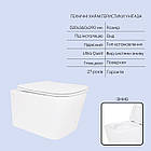 Комплект інсталяції Q-TAP Nest&Crow с унітазом Q-TAP кнопка чорна 253374 QT05335172W48196, фото 3