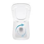 Комплект інсталяції Q-TAP Nest&Crow с унітазом Q-TAP кнопка хром 253380 QT05335172W48202, фото 5