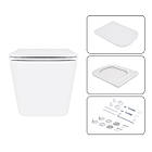 Комплект інсталяції Q-TAP Nest&Crow с унітазом Q-TAP кнопка хром 253380 QT05335172W48202, фото 6