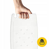 Стілець-табурет 4FIZJO для ванної та душу, регульований White/Grey (P-5905973403399), фото 4