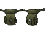 Сумка на ногу Smartex 3P Tactical 10 ST-1003 Army green, фото 2