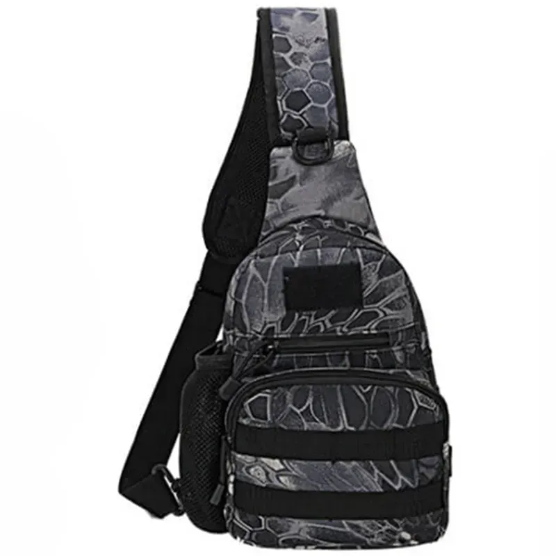 Сумка через плече Smartex 3P Tactical 3 ST-055 Pythons grain black, фото 1