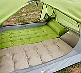 Килимок самонадувний з подушкою Mobi Garden Capricorn MF092006 38 мм, зелений, фото 3