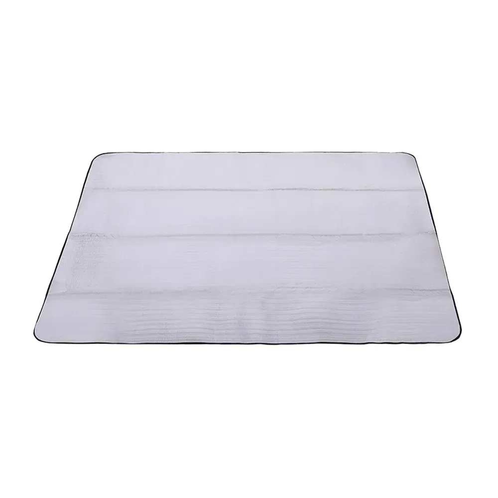 Килимок Mobi Garden Aluminium NX20663008 180 х 200 см, сріблястий