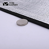Килимок Mobi Garden Aluminium NX20663008 180 х 200 см, сріблястий, фото 5