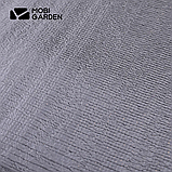 Килимок Mobi Garden Aluminium NX20663008 180 х 200 см, сріблястий, фото 6