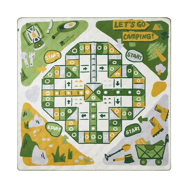 Килимок для пікніка Mobi Garden Camp NX23663021 200 х 200 см, зелений