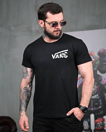 Футболка Vans чорна 4 ПП7519, фото 2