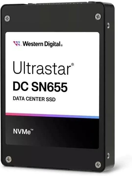 Western Digital SSD Ultrastar SN655 Wus5Ea138Esp7E3 3.84Tb U.3 Pci Ise Dwpd 1 (0TS2461), фото 1