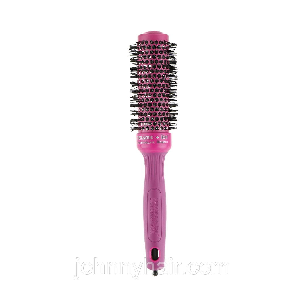 Брашинг Olivia Garden рожевий Ceramic+Ion Thermal Brush Pink 35 мм, фото 1