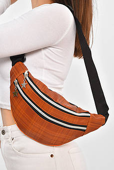 Бананка жіноча коричневого кольору 203316M