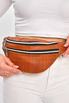 Бананка жіноча коричневого кольору 203317M