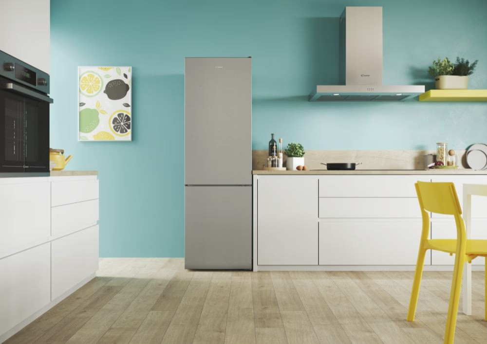 Холодильник Candy CCT3L517ES ( Сріблястий ) DS, фото 1