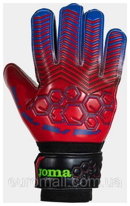 Рукавички воротарські Joma CALCIO червоний Унісекс 7 (19,6 см), фото 1