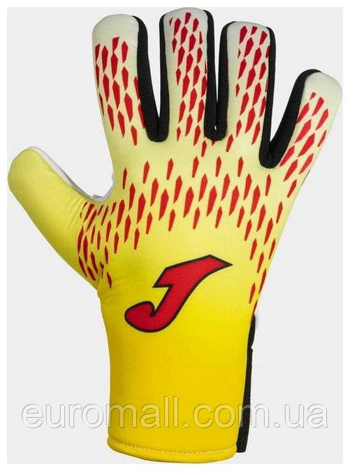 Рукавички воротарські Joma HUNTER лимонний Унісекс 7 (19,6 см), фото 1