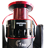 Котушка з переднім фрикціоном Weida WB-3000 1bb, фото 3