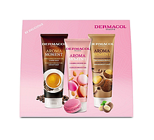 Подарунковий набір Dermacol Aroma Moment (гель для душу 3×250 мл), Різнокольоровий