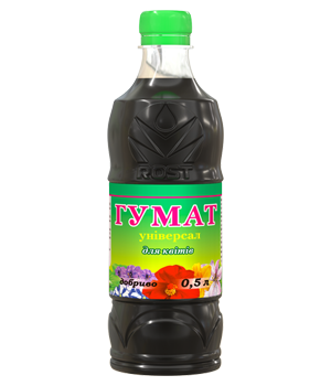 500 мл Rost ® Гумат універсал для квітів 🌺 - 0,5 л, фото 1