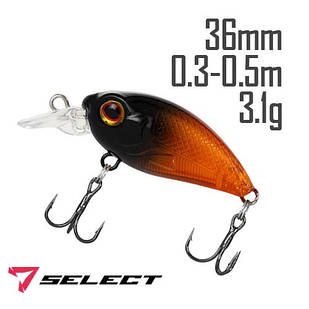 Воблер Select Prank 36F 36mm 3.1g #19 (0.3-0.5m)