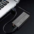 Бензинова запальничка USB Sparkon US-812B з голосовим та сенсорним керуванням імпульсний підпал, фото 5