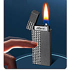 Бензинова запальничка USB Sparkon US-812B з голосовим та сенсорним керуванням імпульсний підпал, фото 6