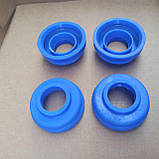 Силіконовий чохол на шарнір МТЗ 1221 синій/жовтий, фото 2