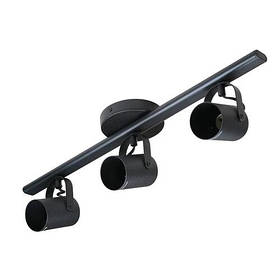 Світильник настінно-стельовий ETRON SpotModern GU10 3x35Вт чорний 1-EDR-8704