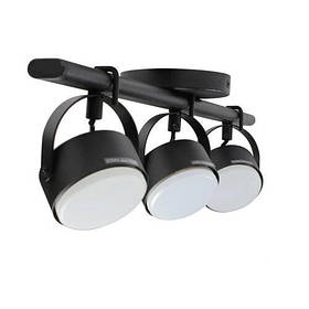 Світильник настінно-стельовий ETRON SpotModern GX53 3x15Вт чорний 1-EDR-8304