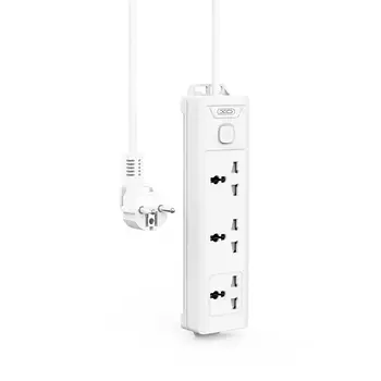 Мережевий подовжувач XO WL17 3AC 2m White