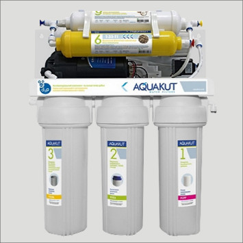 Система зворотного осмосу AquaKut 50G RO-6 ARA-02 з мінералізатором, фото 1
